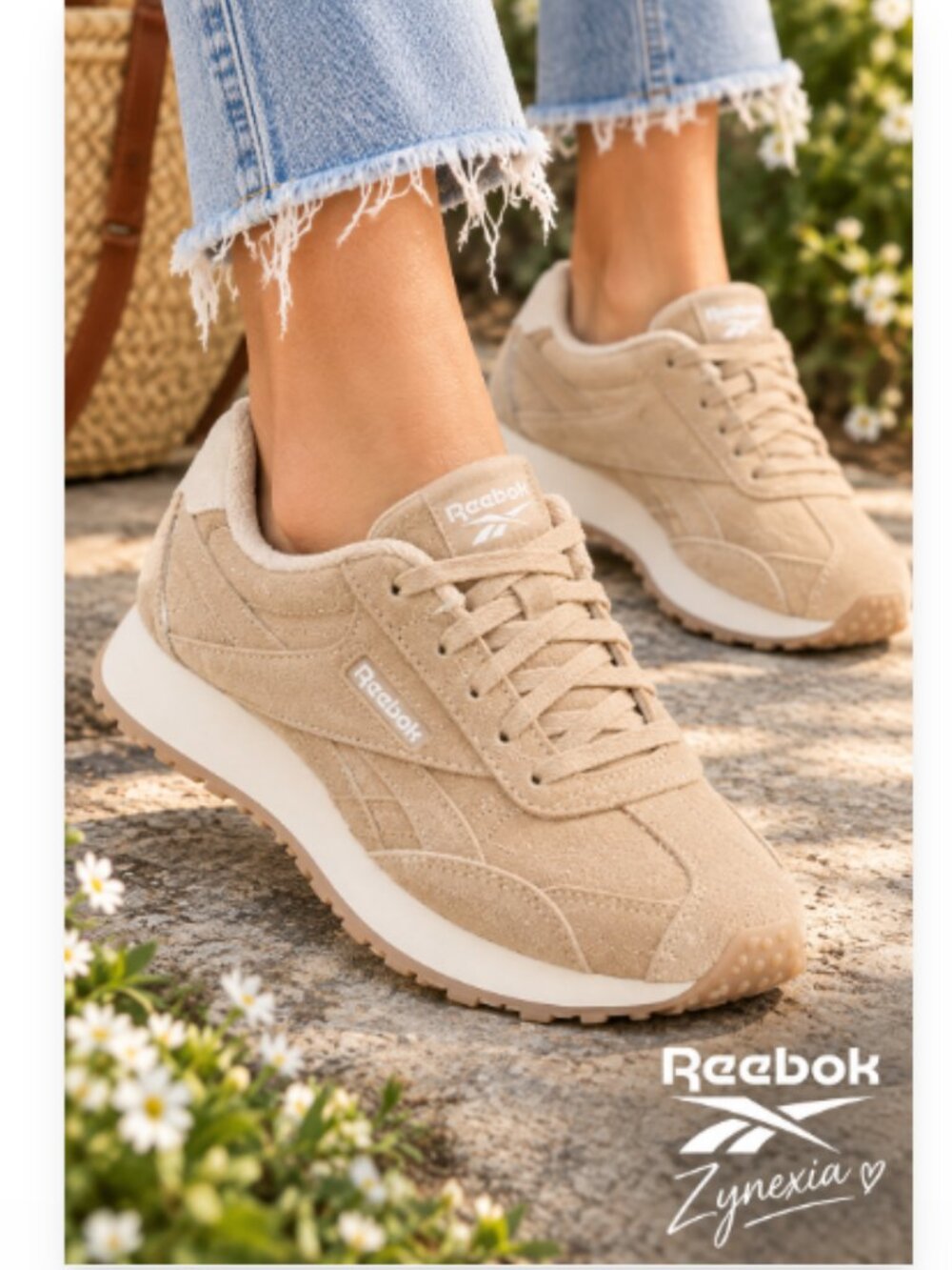 REEBOK Suede Zynexia Casual Sneakers 4MT22610 NEW IN BOX